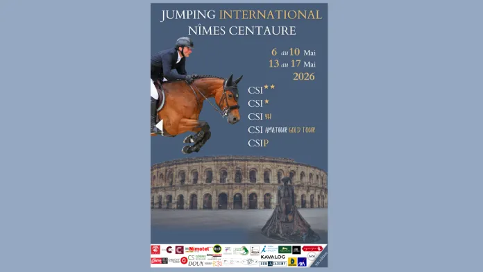 Affiche CSI Nîmes 2026