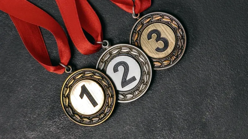 Médailles compétition sportive