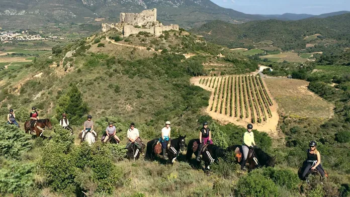 Grands itinéraires équestres en Occitanie