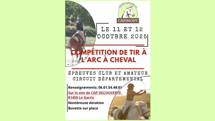 Compétition Club et Amateur Tir-à-l'arc à cheval