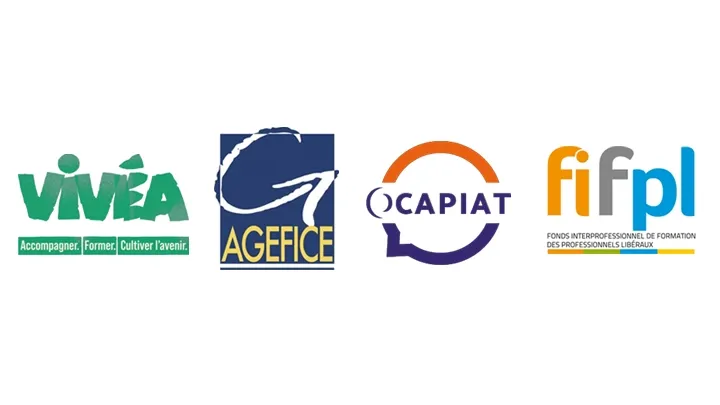 Logos des financements possibles des formations