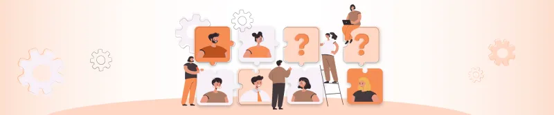 Illustration d'une équipe professionnelle