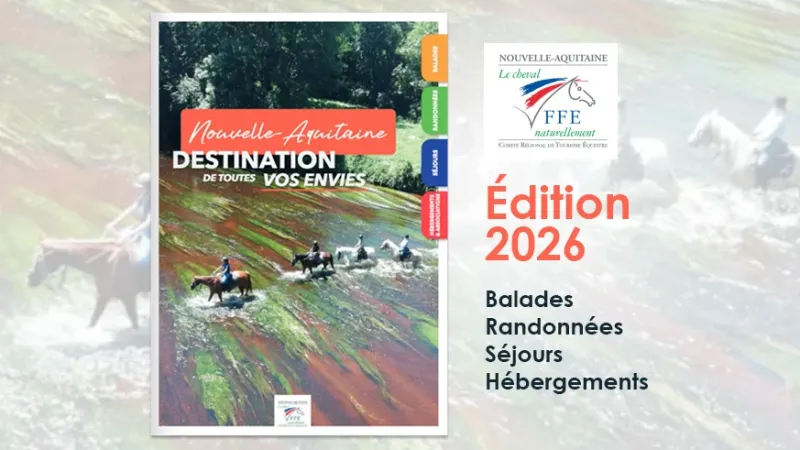 Annuaire du tourisme équestre en Nouvelle-Aquitaine